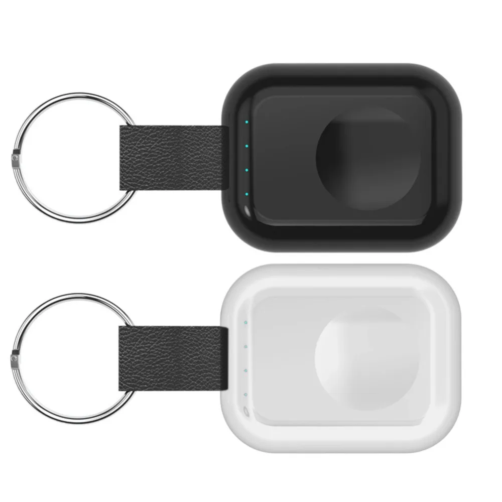 Qi беспроводные Часы зарядное устройство для Apple Watch 1 2 3 4 Внешний аккумулятор power Bank портативный походный QI Беспроводная зарядная батарея