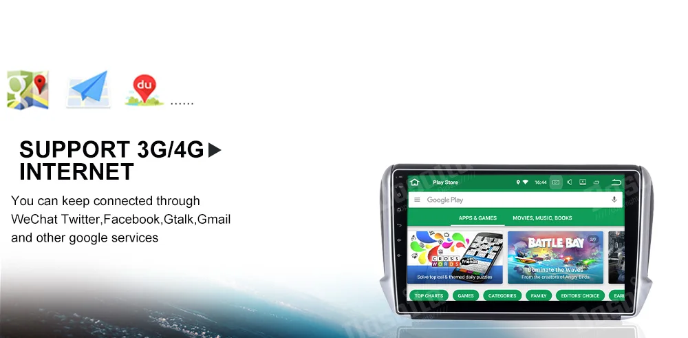 1 din автомобильное радио gps Android 9,0 для peugeot 2008/208 навигационное головное устройство мультимедиа встроенный wifi Bluetooth mirror-link RDS