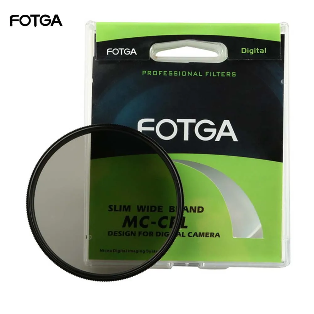 Фильтры для камеры FOTGA 72 мм широкий тонкий фильтр с многослойным покрытием MC CPL
