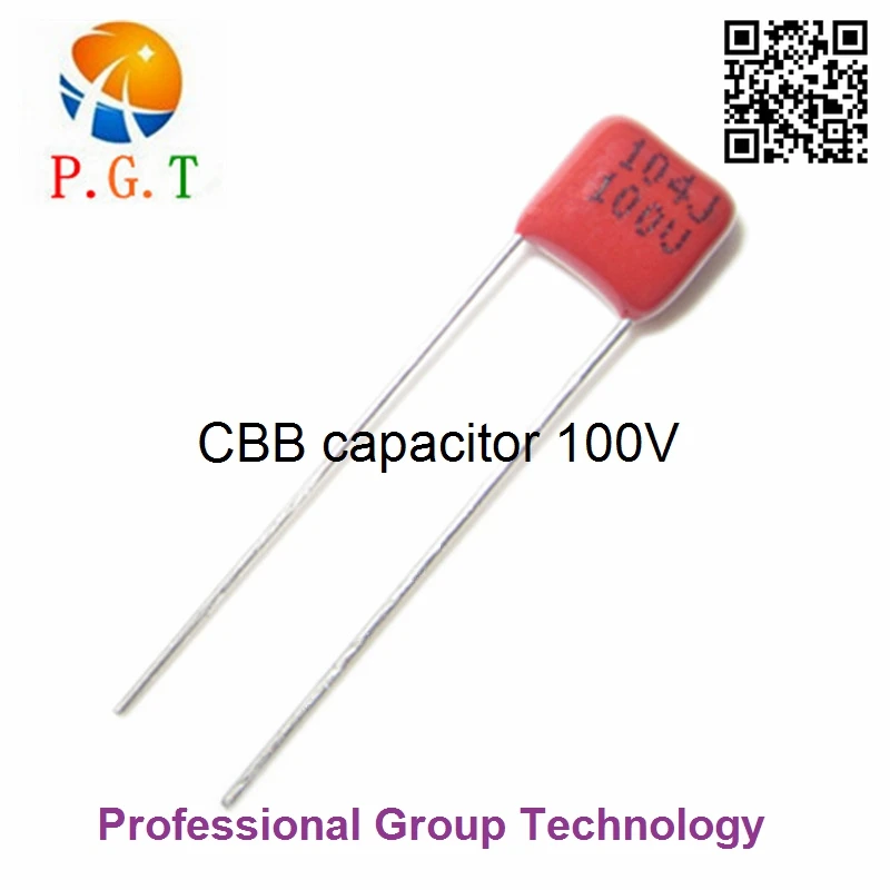 10 шт. 100v 18NF 183J 100NF 0,1 мкФ 104J 150NF 0,15 мкФ 154J 220NF 0,22 мкФ 224J P5MM 5 мм Шаг DIP CBB полипропиленовый пленочный конденсатор с алюминиевой крышкой