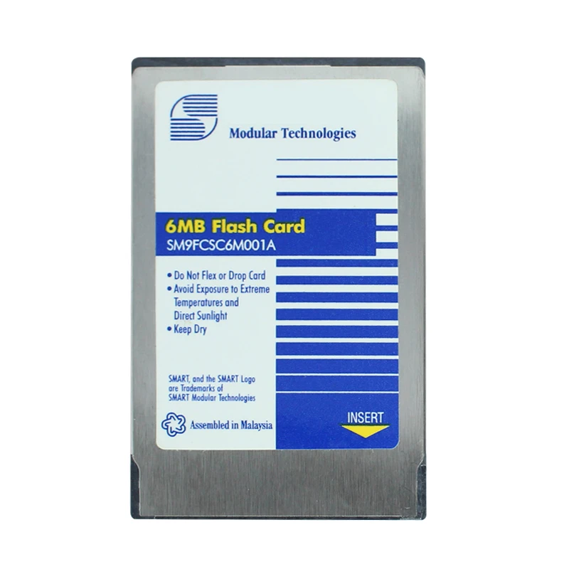 Original!!! 4MB 6MB 16MB 24MB 64MB ATA Karte PCMCIA-Karte PC Karte 68PINS