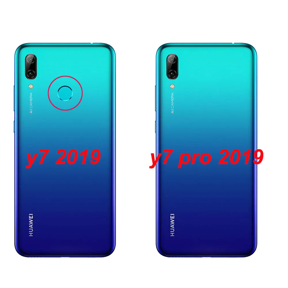 Чехол для Huawei Y7 2019 силиконовый чехол y7 pro Y 7 Y7Prime Prime глобальная версия | Мобильные