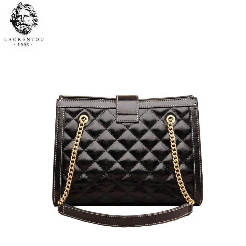 Женская сумка LAORENTOU маленькая с ароматом ромбовидная на цепочке 2019|Сумки ручками|