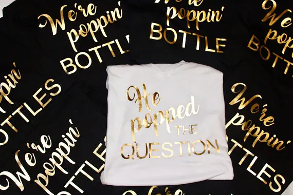 Индивидуальный Свадебный отряд Невеста футболки подружки невесты Майки для