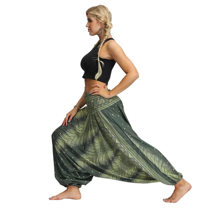 Штаны для йоги с 3D принтом повседневные спортивные штаны низким шаговым швом