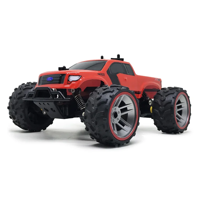red Радиоуправляемый автомобиль 4CH Bigfoot автомобиль высокоскоростной гоночный автомобиль с дистанционным управлением модель автомобиля внедорожный электронный автомобиль монстр грузовик детские игрушки - Цвет: red