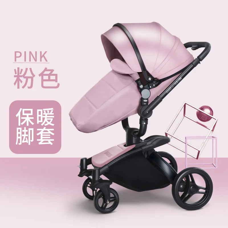 pink Полиуретановый материал, детская коляска, чехол для ног, тонкий Пух, ветронепроницаемый, теплый, чехол для ног, детская Автомобильная крышка для ног - Цвет: pink