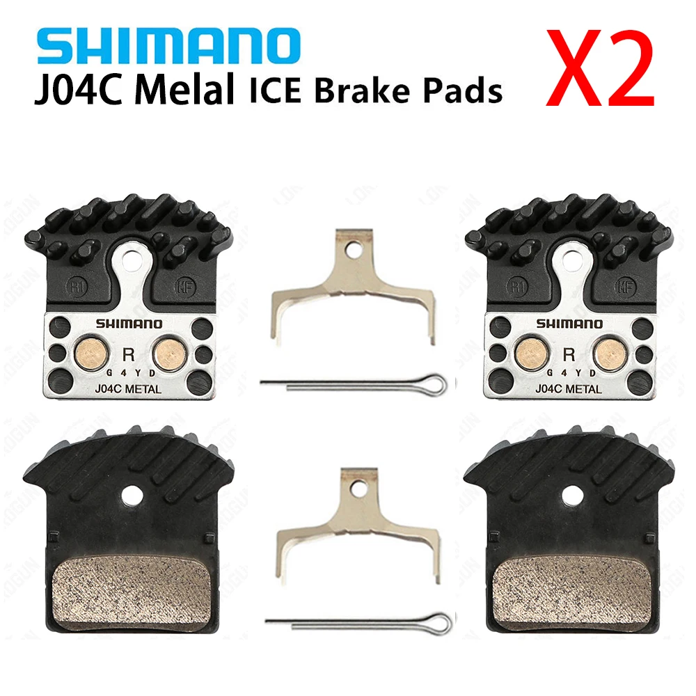 Shimano J04C Melal almohadillas para XTR XT seis DEORE j04c disco de freno pastillas M785 M675 M7000 M8000 M9000 | Спорт и