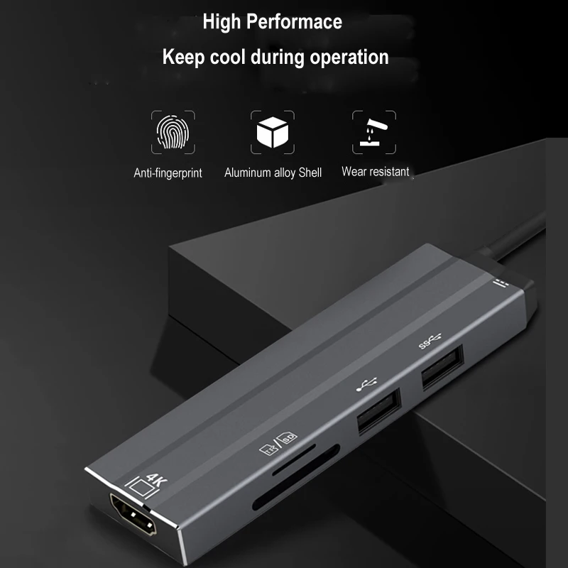 Usb хаб C концентратор для Мульти USB 3 0 HDMI адаптер док станция MacBook Pro Аксессуары Тип 1