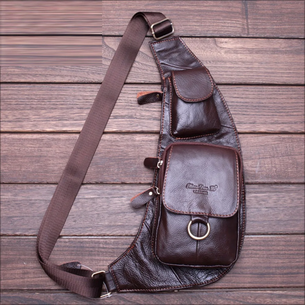 100% натуральная кожа воловья мужская сумка через плечо дорожная для верховой езды