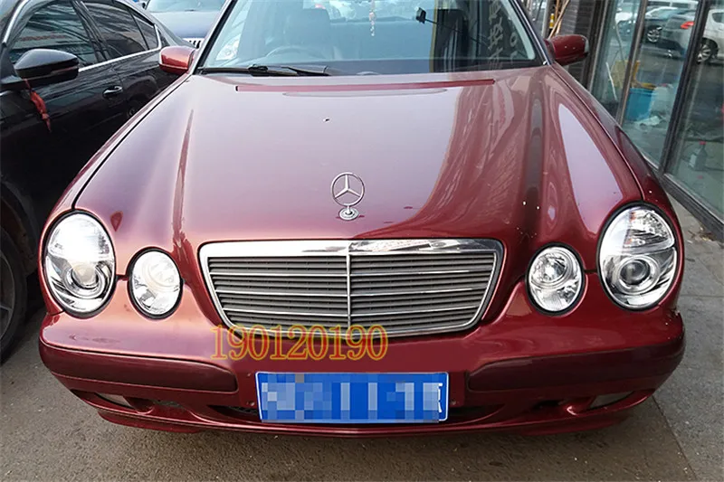 Автомобильный налобный фонарь VLAND для W210, головной светильник 1996-2003 E200 E230 E280 E320LED, головной светильник Xenon Len Plug And Play+ водонепроницаемый