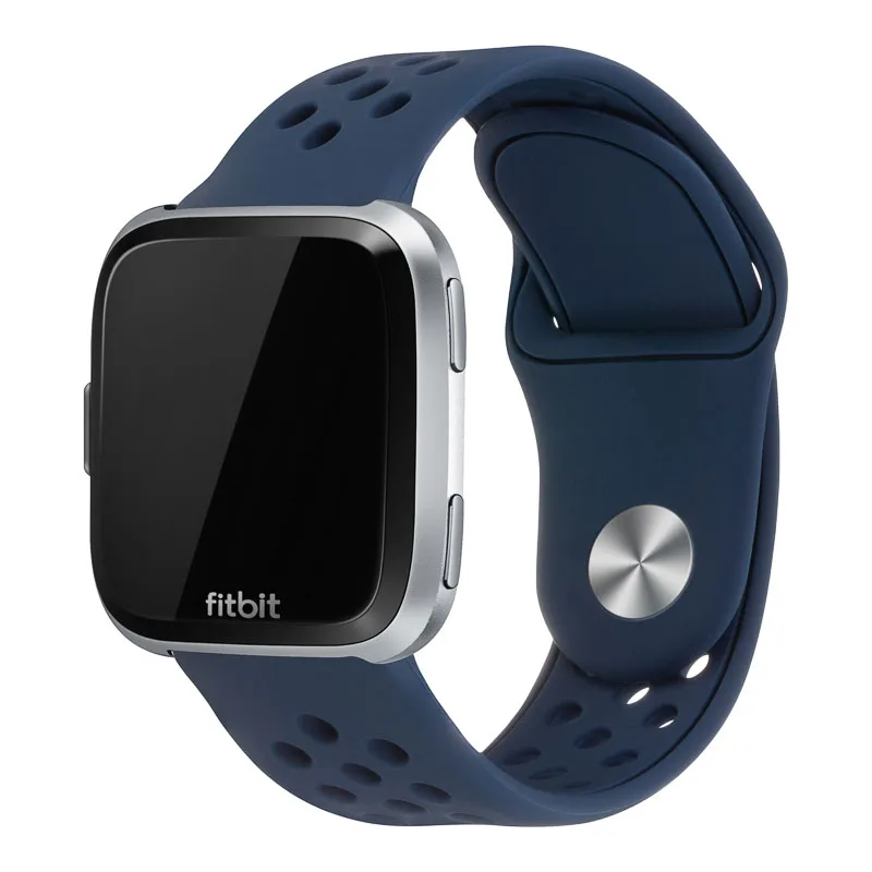 1 Спортивный ремешок для Fitbit versa, ремешок из мягкого силикона, сменный ремешок для Fitbit, ремешок для часов 61001 - Цвет ремешка: 1
