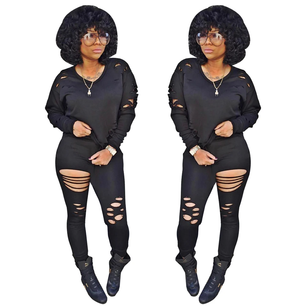 Женский спортивный костюм толстовка с длинным рукавом + штаны Модный