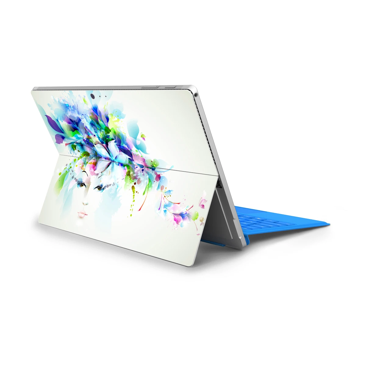 Виниловые наклейки для ноутбука microsoft Surface Pro 6 Pro 5 Pro 4 Flower series, чехол для ноутбука Surface Pro 4/5/6