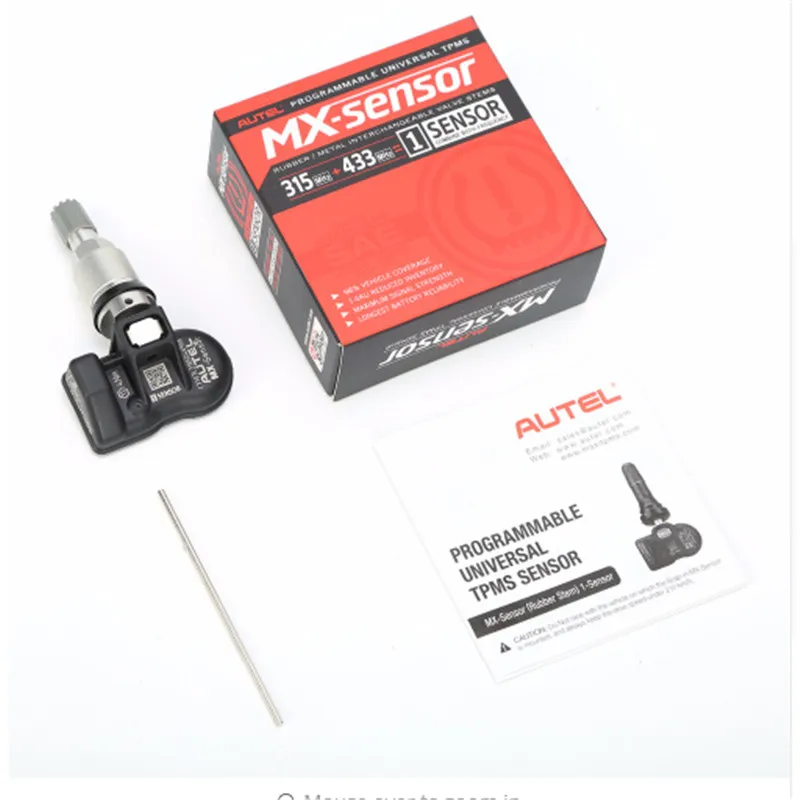 Autel MaxiTPMS PAD программист шин Давление программирования TPMS Сенсор MX 433 315 мГц Mx autel