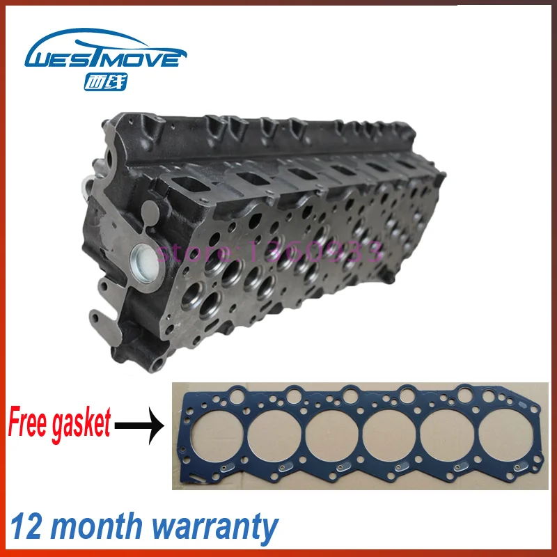 Головка цилиндра для Toyota Land cruiser 4 2 td 4164cc 24 В L6 Двигатель: 1HDFTE 1HD 1HD-FTE 11101-17042 11101-17044
