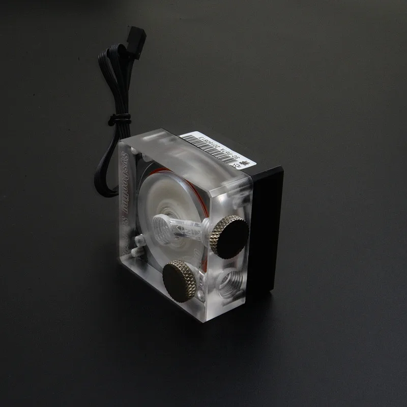 KOOLASON DC12V DDC P60 P67A компьютер водяного охлаждения кулер радиатор mute циркуляционный водяной насос G1/4 резьба тихий шум 500л/ч