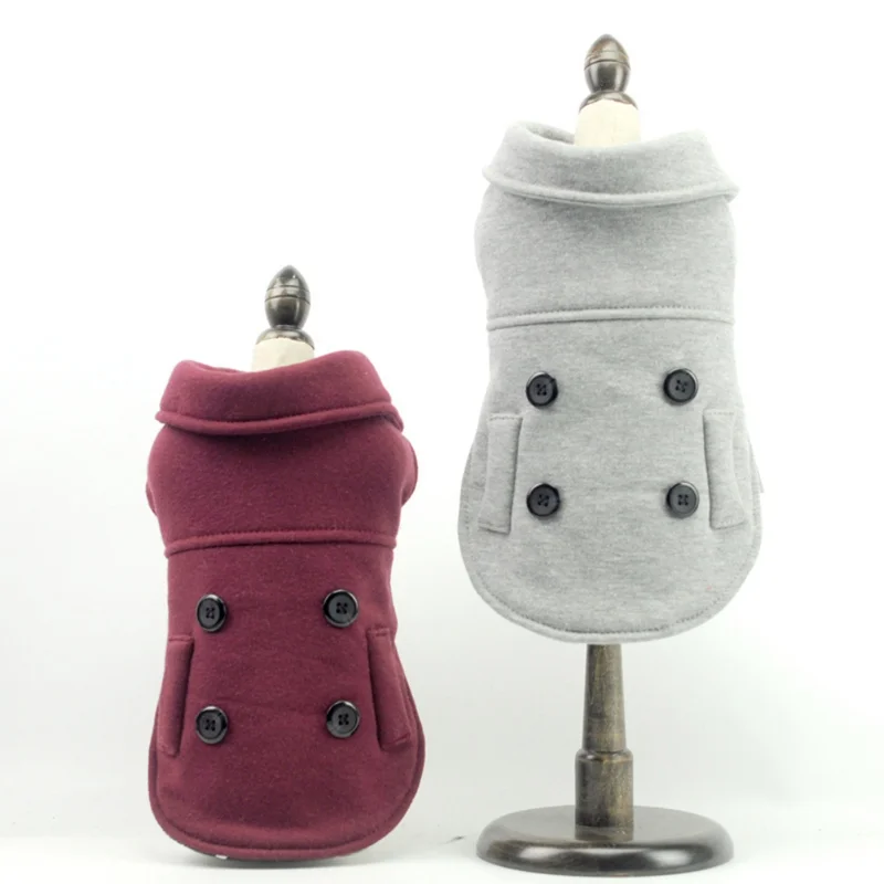Dog Warm Coat Jackets Pet Dogs Warm Coat for Small Medium Dogs Fashion Red Festival Costume Cotton For Puppy W1