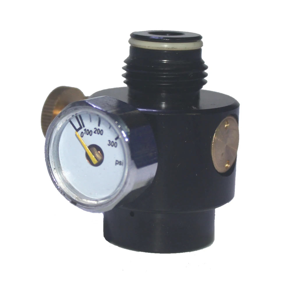 Баллон для пейнтбола Регулируемый регулятор выходного давления 0-300psi 0,825-14NGO резьба