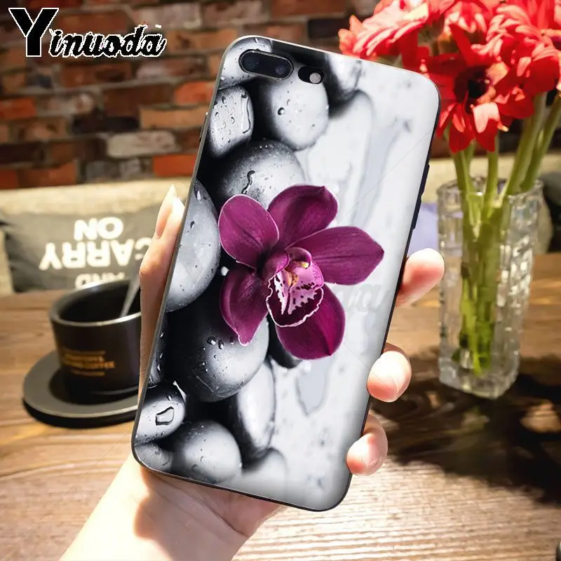 1 Yinuoda цветы орхидеи красочные Роскошные модные 2D чехол для телефона для iPhone 7plus X 6 6S 7 xs max xr 8 8Plus 5S 11pro чехол - Цвет: 1