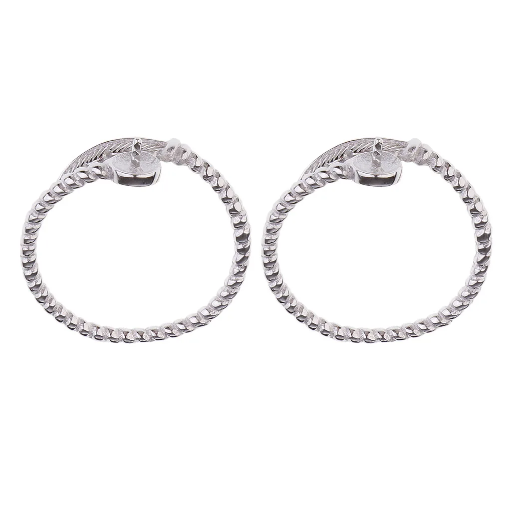 1 пара перьев кольцо база регулируемые открытые пальцы пустые кольца для