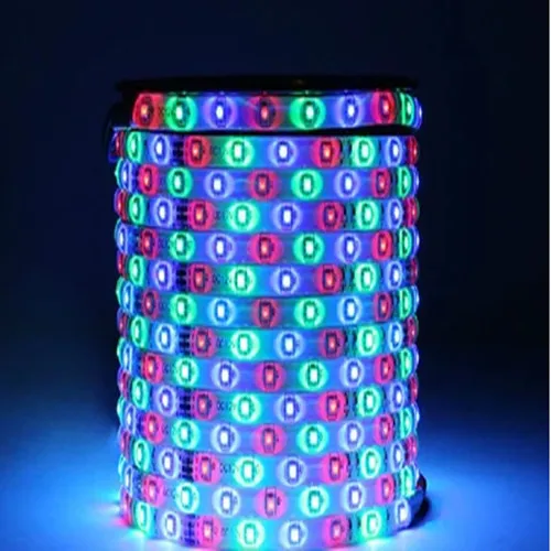 5 M DC12V SMD3528 IP65 Водонепроницаемый Светодиодная лента 60Led/m RGB Красочная лента освещение для KTV бар праздничное освещение