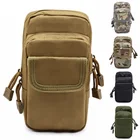 Уличная Военная армейская тактическая поясная сумка CQC с системой Молле, универсальная сумка для всякой всячины для повседневного использования, сумка для телефона, сумка для охоты