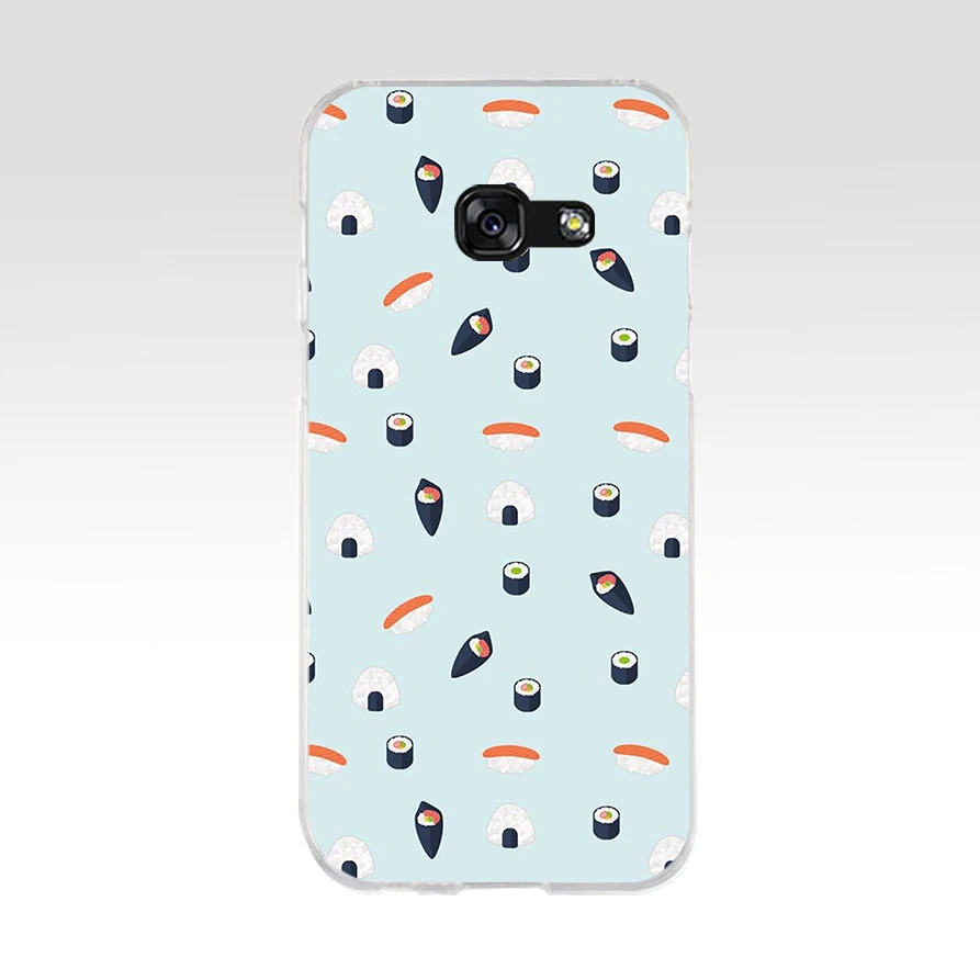96AQ японские суши любовь Мягкий Силиконовый ТПУ чехол для телефона Samsung galaxy a3 a5 2016