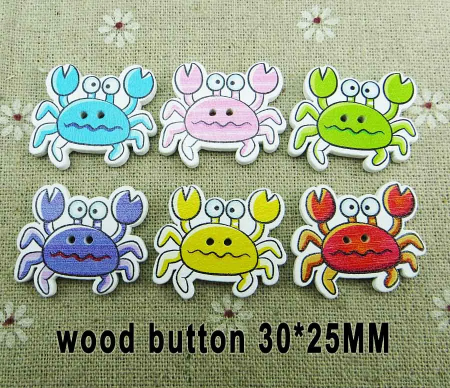 50 шт. модные пуговицы в виде собаки кролика с 2 отверстиями рисунок Мультяшные