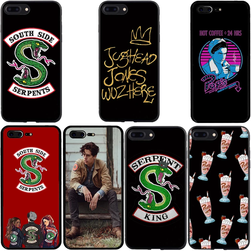 Американский популярный TV Riverdale Pintado South Side Serpents TPU Мягкий силиконовый чехол для