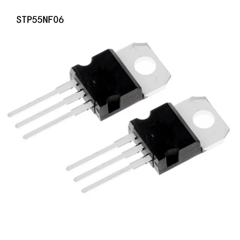 10 шт. STP55NF06 TO-220 P55NF06 TO220 55NF06 MOS транзистор | Обустройство дома
