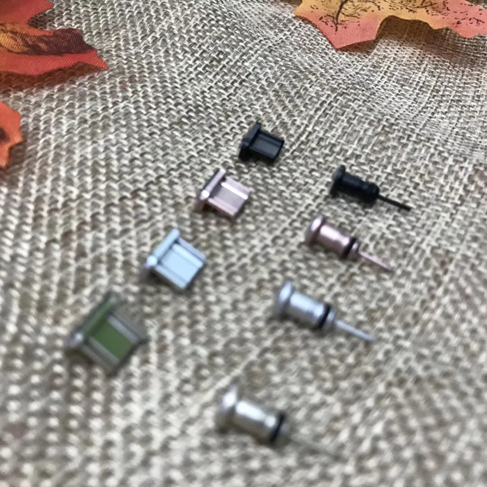 YIESOM 2 в 1 порт зарядки Micro USB и разъем для наушников Разъем для мобильного телефона Пылезащитный Набор для Xiaomi Redmi 5 Plus 4X 4A разъем для защиты от пыли