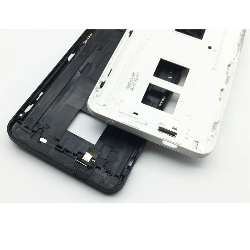 Корпус для htc One Dual Sim M7 802t 802d 802w со средней рамкой, ободок с кнопками и стеклом для задней камеры