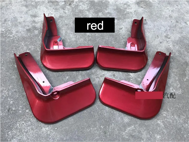 red color Lsrtw2017 автомобиль-Стайлинг инженер пластиковый автомобиль брызговики для toyota camry xv70 - Название цвета: red color