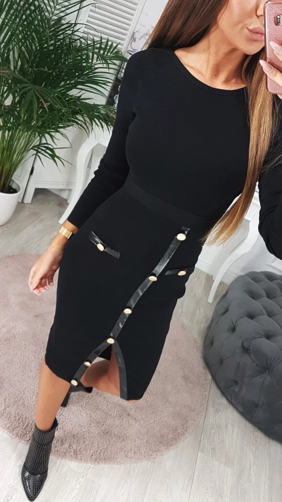 Новинка года для женщин повязки Bodycon Вечерние длинным рукавом коктейль свитер короткое платье