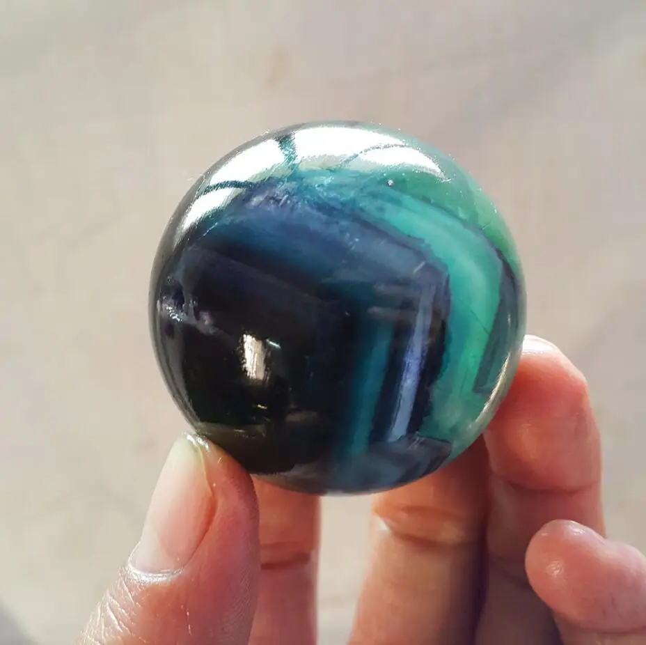 Флюоритовый кварц шар 45 мм ACSDVOCATE