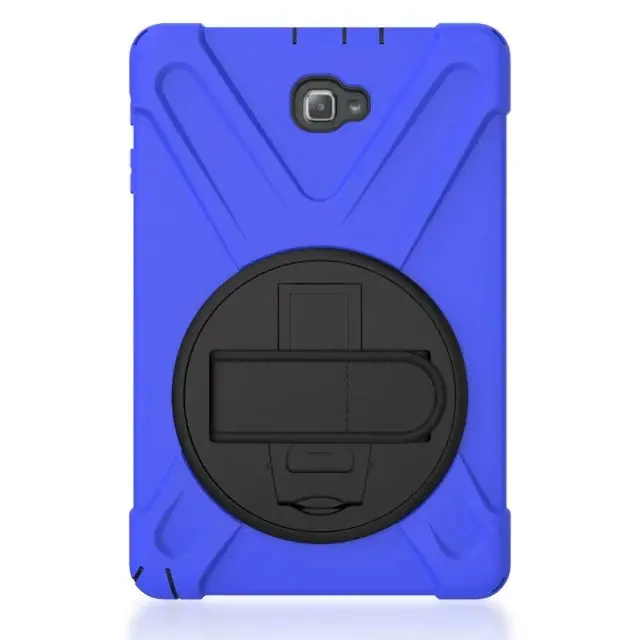 Силиконовый чехол-накладка для samsung Galaxy Tab A A6 10,1 SM-T580 T580N T580 T585 T585C с защитой от пыли, Мягкий Гибридный чехол для планшета+ ручка