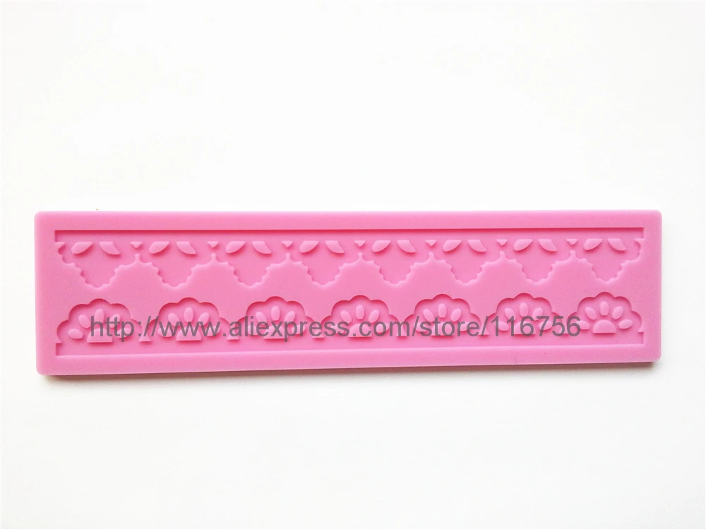 Новинка! Бесплатная доставка силиконовая кружевная форма для торта с мастикой |