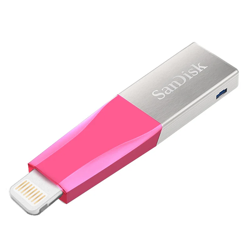 SanDisk USB флеш накопитель animado 64 Гб 3 0 SDIX40N OTG Lightning карта памяти мини для iphone ipad и ПК|USB