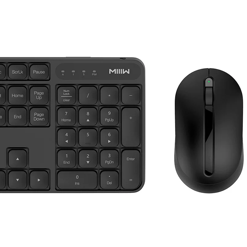 Xiaomi MIIIW, беспроводная клавиатура, мышь, набор, 104 клавиш, Офисная система Windows/Mac, 2,4 ГГц, IPX4, Водонепроницаемая клавиатура с одним ключом