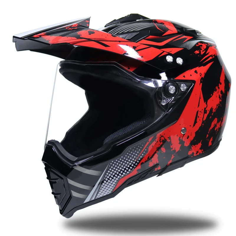 Мужские moto s moto rcycle шлем внедорожный casco moto крест шлем утвержденный capacete полное лицо moto крест шлем - Цвет: 1d