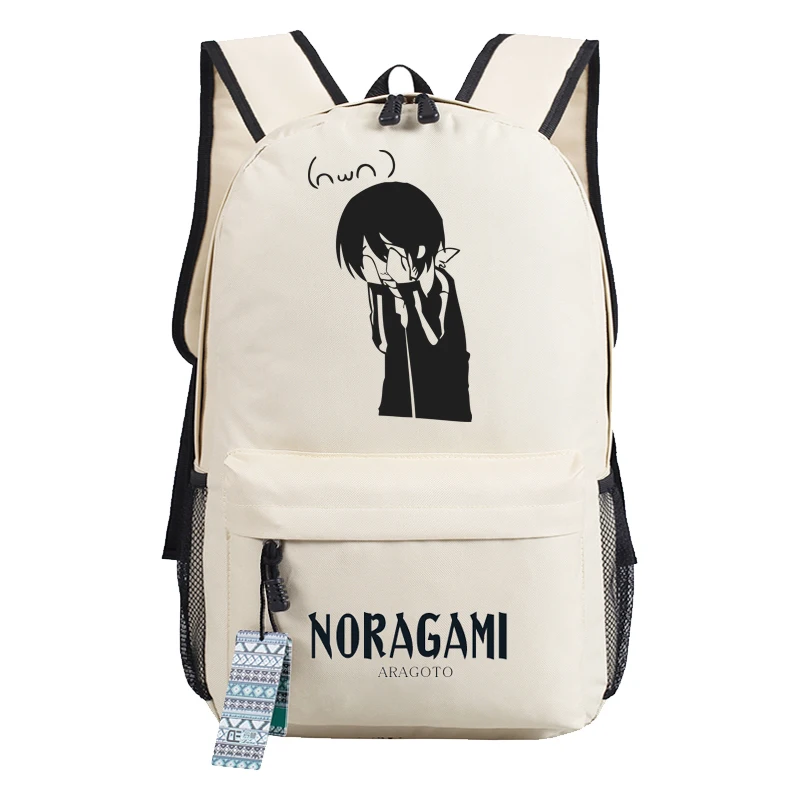 Школьные ранцы Noragami ARAGOTO рюкзак с принтом Аниме Косплей YATO из ткани Оксфорд