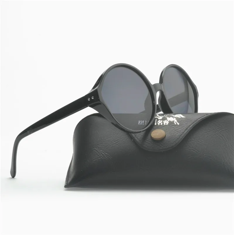 2019 New Round Sunglasses Women Retro Brand Designer Oversized Sun Glasses Lady fashion sunglasses uv400 with box NX | Аксессуары для