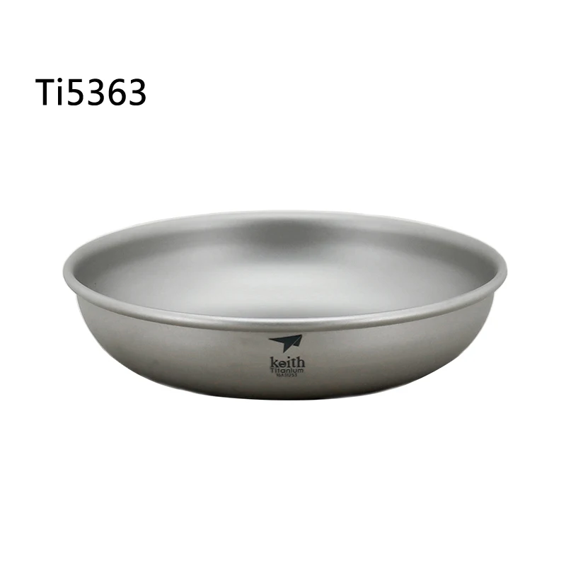 Ti5363 Keith 30 г-70 г титановая пластина Кемпинг тарелка титановая тарелка Ti5362/Ti5368 - Цвет: Ti5363
