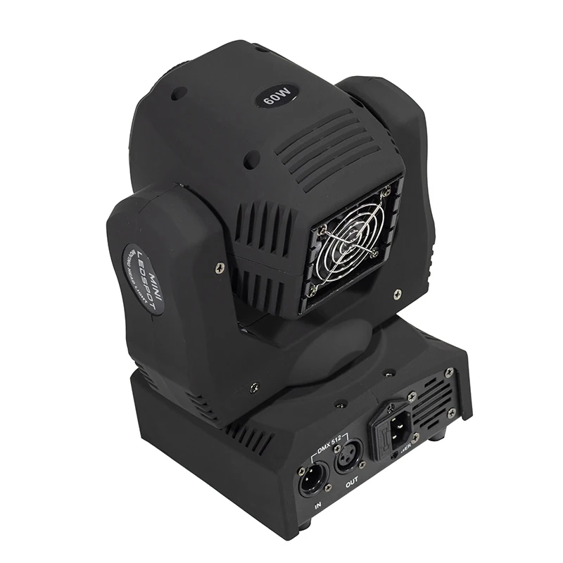 Хорошая технология светодиодный 60 Вт движущийся головной свет для DMX512 сценический эффект DJ фестивали Дискотека Домашние развлечения в 9/11 каналах