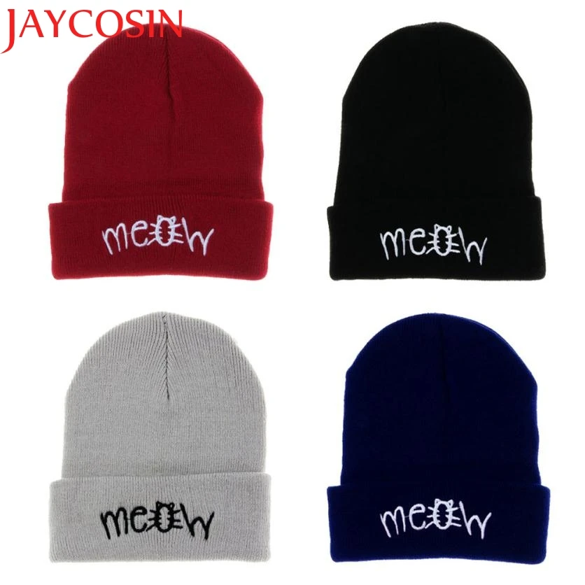 JAYCOSIN Skullies Beanies зимняя шапка с помпоном для женщин и девочек винтажная однотонная