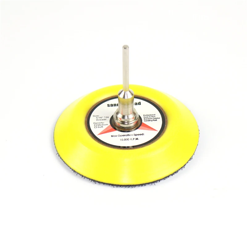 Полиуретановая накладка для шлифования 75 мм 3 дюйма с крючком и петлей|Абразивные