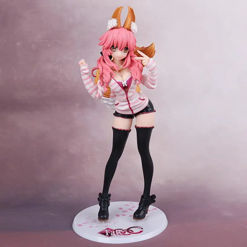 Fate/дополнительный заказ, кастер Lancer Tamamo No Mae, повседневная одежда, обычная одежда, японское аниме, фигурки, игрушки, ПВХ Коллекция моделей - Цвет: no original box