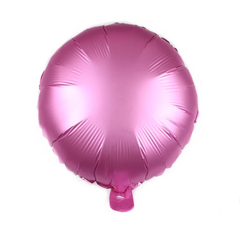 Metal Pink 1 шт. 18 дюймов Круглая фольга Металл Макарон воздушный шар для Бэйби Шауэр Свадьба День рождения праздничные воздушные шары вечерние выставка декораций воздушный шар - Цвет: Metal Pink
