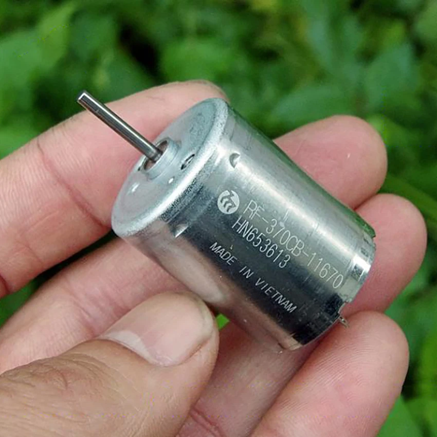 370 11670 мотор металлической щетки DC 12V 24V высокий крутящий момент Mute микро для